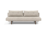 Recast Dark Styletto sovesofa i 280 Avella Sand, set forfra