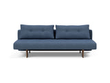 Recast Dark Styletto sovesofa i 302 Weda Blue, set forfra