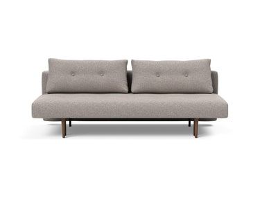 Recast Dark Styletto sovesofa i 321 Corocco Warm Grey, set forfra