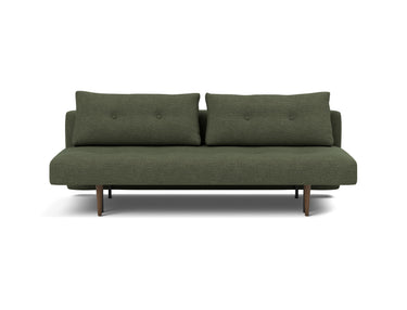 Recast Dark Styletto sovesofa i 353 Taura Forest, set forfra