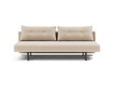 Recast Dark Styletto sovesofa i 410 Esina Almond, set forfra