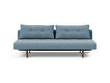 Recast Dark Styletto sovesofa i 525 Mixed Dance Light Blue, set forfra