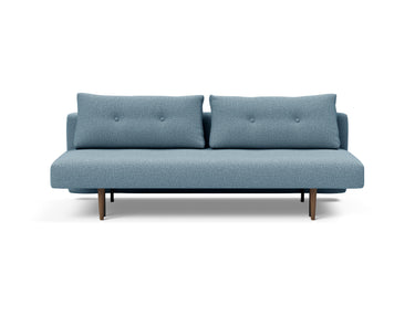 Recast Dark Styletto sovesofa i 525 Mixed Dance Light Blue, set forfra