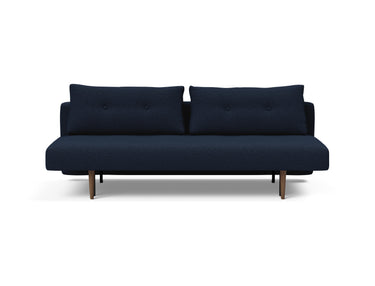 Recast Dark Styletto sovesofa i 528 Mixed Dance Blue, set forfra