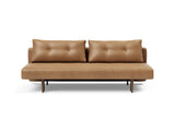 Recast Dark Styletto sovesofa i 551 Faunal Brown, set forfra