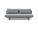 Recast Dark Styletto sovesofa i 565 Twist Granite, set forfra