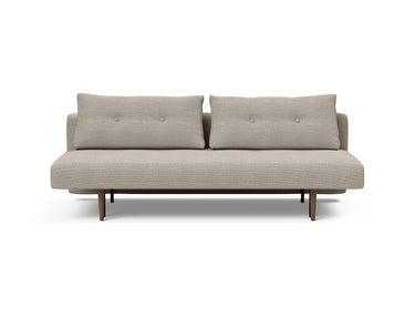 Recast Dark Styletto sovesofa i 579 Kenya Gravel, set forfra