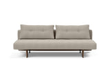 Recast Dark Styletto sovesofa i 579 Kenya Gravel, set forfra