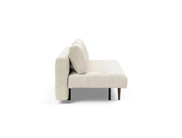 Recast Dark Styletto sovesofa i 357 Taura Off White, set fra siden