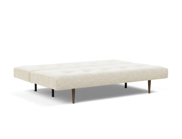 Recast Dark Styletto sovesofa i 357 Taura Off White, slået ud til seng