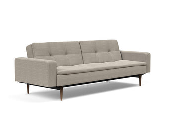 Dublexo Styletto Sovesofa Dark Woord med armlæn