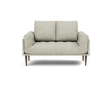 Rollo Styletto daybed med Spring madras i 280 Avella Sand, set forfra
