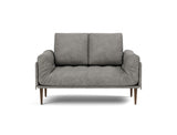 Rollo Styletto daybed med Classic madras i 282 Avella Warm Grey, set forfra