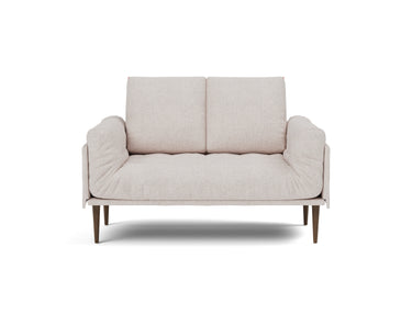 Rollo Styletto daybed med Classic madras i 300 Weda Sand, set forfra