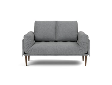 Rollo Styletto daybed med Spring madras i 320 Corocco Shadow Grey, set forfra
