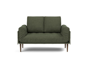 Rollo Styletto daybed med Spring madras i 353 Taura Forest, set forfra