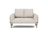 Rollo Styletto daybed med Classic madras i 470 Yuveno Natural, set forfra