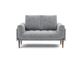 Rollo Styletto daybed med Classic madras i 565 Twist Granite, set forfra