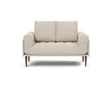 Rollo Styletto daybed med Classic madras i 612 Blida Sand Grey, set forfra