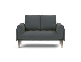 Rollo Styletto daybed med Classic madras i 894 Mozart Grey Bronze, set forfra