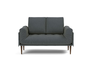 Rollo Styletto daybed med Spring madras i 894 Mozart Grey Bronze, set forfra