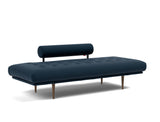 Rollo Styletto daybed med Classic madras i 528 Mixed Dance Blue, som seng