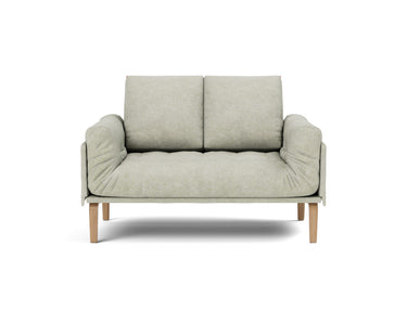 Rollo Bow daybed med Classic madras i 280 Avella Sand, set forfra