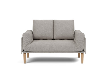 Rollo Bow daybed med Classic madras i 321 Corocco Warm Grey, set forfra