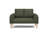 Rollo Bow daybed med Classic madras i 353 Taura Forest, set forfra