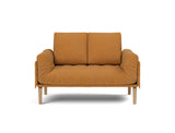 Rollo Bow daybed med Spring madras i 893 Mozart Masala, set forfra