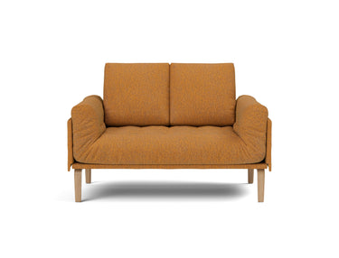 Rollo Bow daybed med Spring madras i 893 Mozart Masala, set forfra