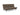 Colpus Black sovesofa med Classic madras i 411 Esina Cedar Brown, set skråt forfra