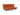Colpus Black sovesofa med Classic madras i 412 Esina Rust Orange, set skråt forfra