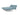 Colpus Light Sovesofa Nordic Madras Spring i 525 Mixed Dance Light Blue, med hovedenden hævet