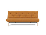 Aslak 120 sovesofa med Nordic Soft Spring madras i 893 Mozart Masala, set forfra