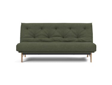Aslak 140 sovesofa med Soft Spring madras i 353 Taura Forest, set forfra