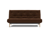 Aslak 140 sovesofa med Soft Spring madras i 359 Taura Cappuccino, set forfra