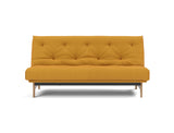 Aslak 140 sovesofa med Classic madras i 507 Elegance Burned Curry, set forfra
