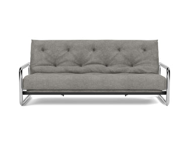 Lomira sovesofa med Spring madras i 282 Avella Warm Grey, set forfra