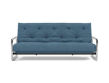 Lomira sovesofa med Classic madras i 302 Weda Blue, set forfra