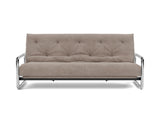 Lomira sovesofa med Classic madras i 318 Cordufine Beige, set forfra
