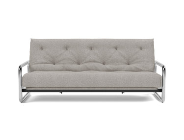 Lomira sovesofa med Classic madras i 321 Corocco Warm Grey, set forfra