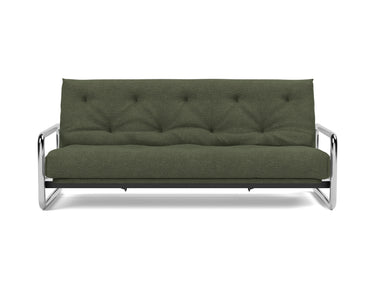 Lomira sovesofa med Spring madras i 353 Taura Forest, set forfra