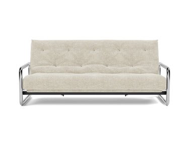 Lomira sovesofa med Classic madras i 357 Taura Off White, set forfra