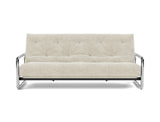 Lomira sovesofa med Spring madras i 357 Taura Off White, set forfra
