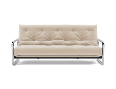 Lomira sovesofa med Classic madras i 410 Esina Almond, set forfra