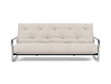 Lomira sovesofa med Spring madras i 470 Yuveno Natural, set forfra