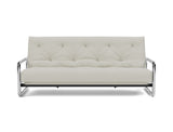 Lomira sovesofa med Classic madras i 527 Mixed Dance Natural, set forfra