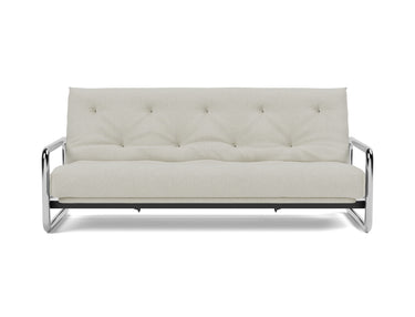 Lomira sovesofa med Classic madras i 527 Mixed Dance Natural, set forfra