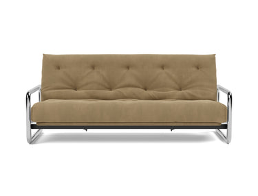 Lomira sovesofa med Classic madras i 860 Yogia Olive Brown, set forfra
